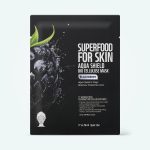 Farmskin Superfood For Skin Aqua Shield Bio Cellulose Mask Blackberry 25 ml