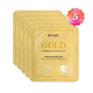 PETITFEE GOLD Hydrogel Mask Pack 32g x 5 buc