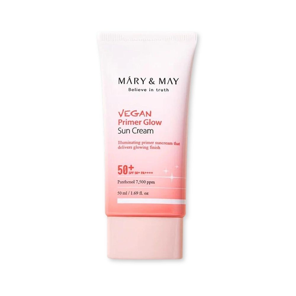 Mary&May Vegan Primer Glow Sun Cream SPF50+ PA++++ 50ml