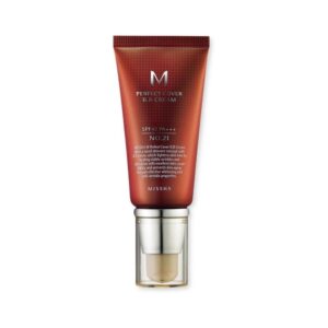 M Perfect Covering BB Cream SPF42 PA+++,No.21 Light Beige, 50ml (Option No.21 Natural Beige)